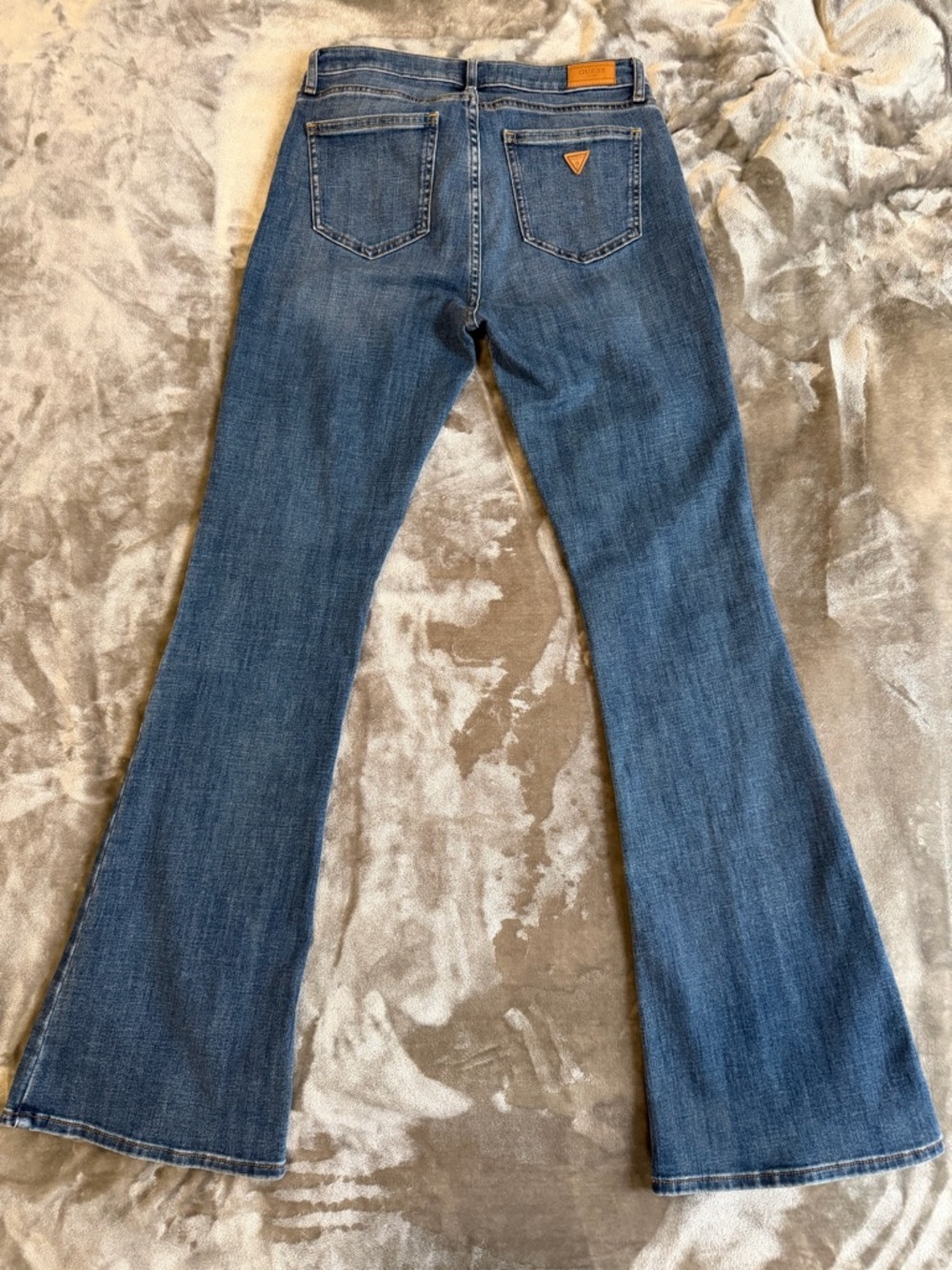 Guess Women's Medium Blue Sexy Flare Jeans - Picture 2 of 5